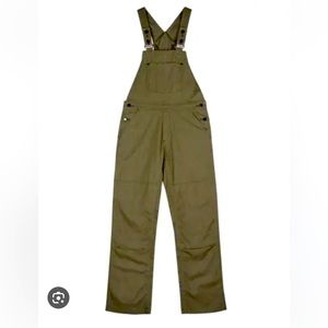 EUC Patagonia Hemp Overalls (green) size XL